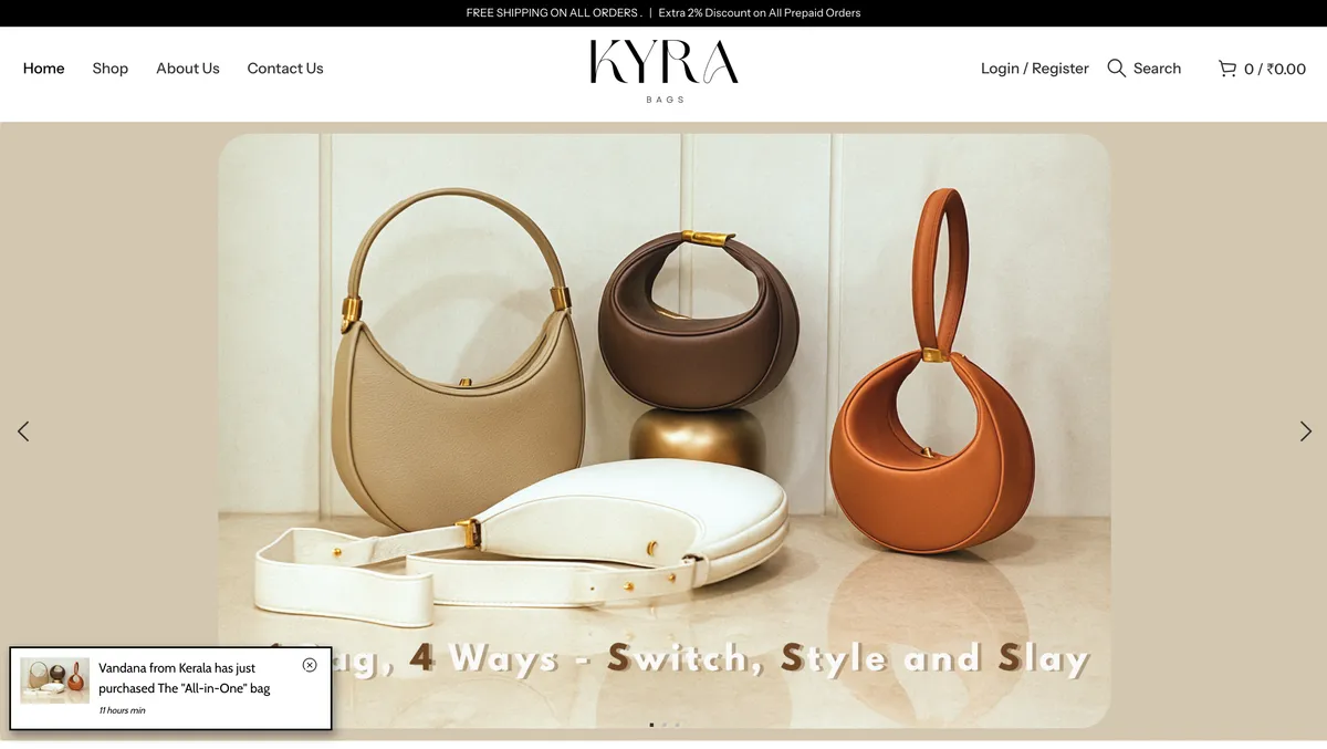 Kyra Bags