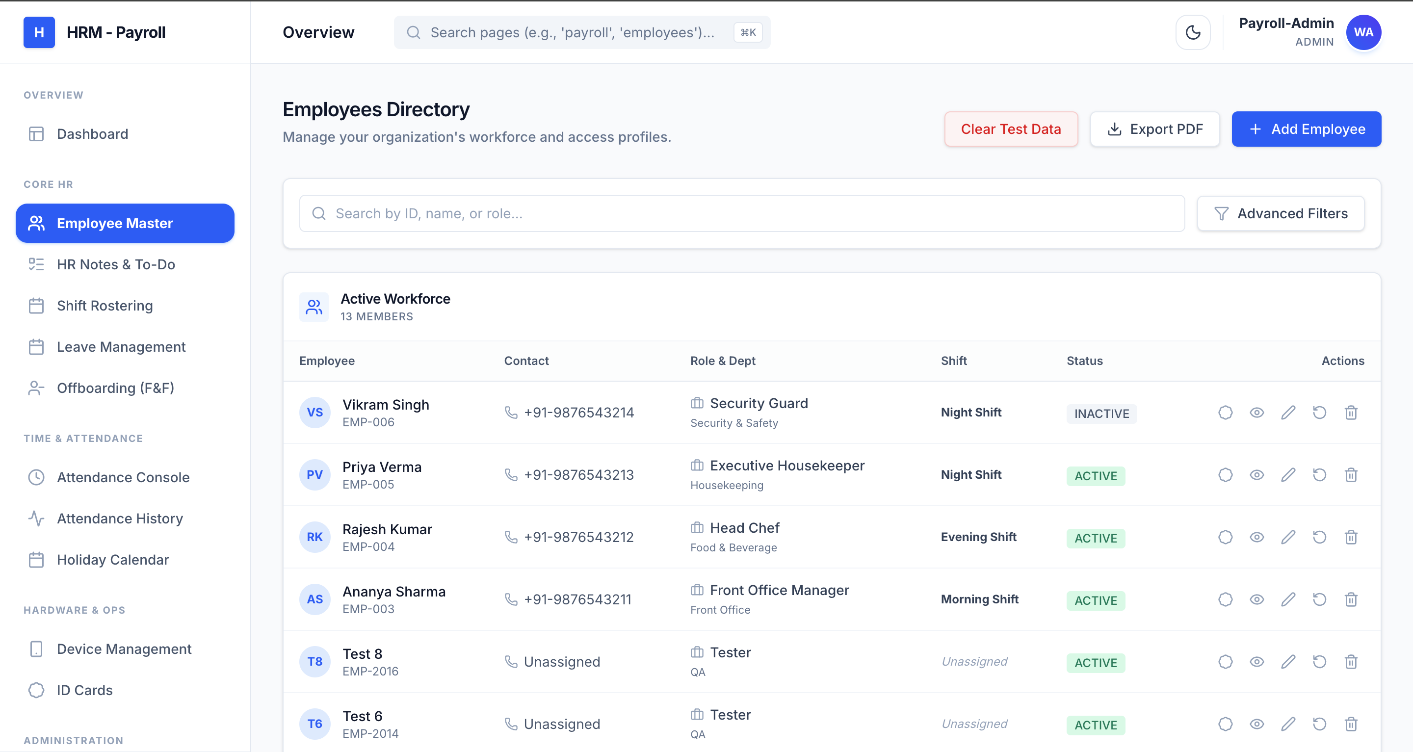 Employee Directory