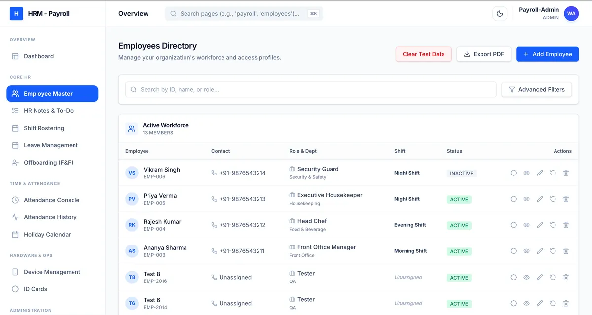 Employee Directory