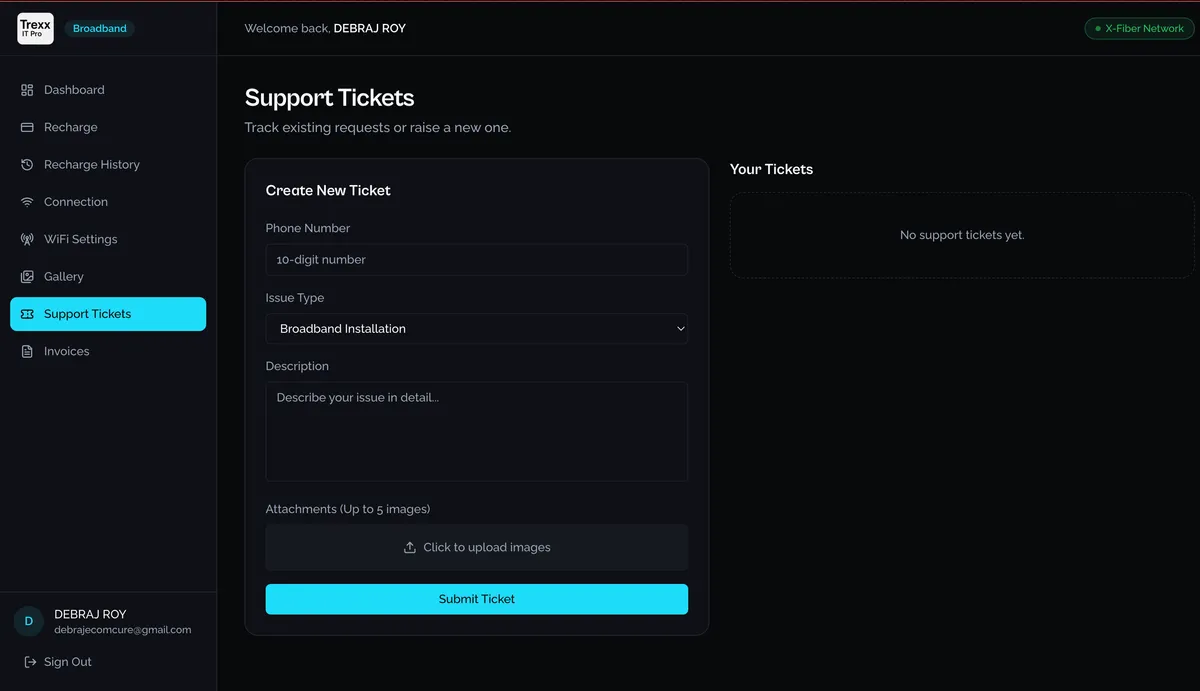Support Ticketing System